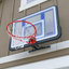 Lifetime 44'' W Mounted Basketball Hoop with Breakaway Rim