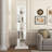 5-Tier Rotating Bookshelf, Floor Rack With Acrylic Plate And Anti-Toppling Base-61471288-61471289