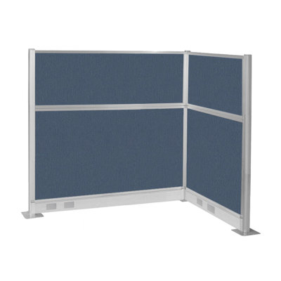 Pre-Configured Hush Panel Electric Desk Partition