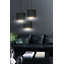 Eamie 3 - Light Black Cluster Pendant-1193632882