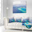 Coussin de l’île de maldives, vue aérienne seascape-29460357-29488301