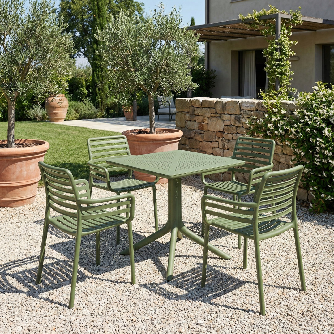 4 - Person Patio Dining Set with Square Table