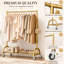 43'' Metal Adjustable Clothing Rack