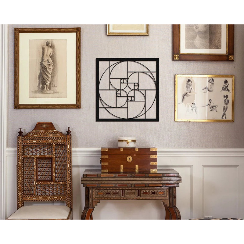 Hakes Abstract Wall Decor on Metal