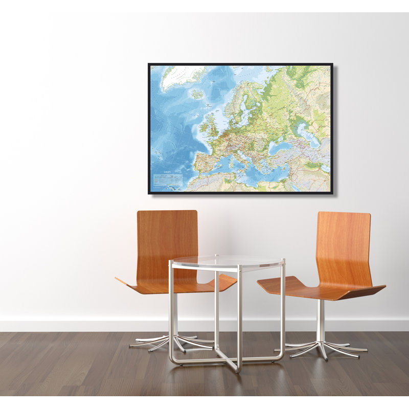 Single Picture Frame Print on Canvas, 74 cm H x 104 cm W x 4 cm D