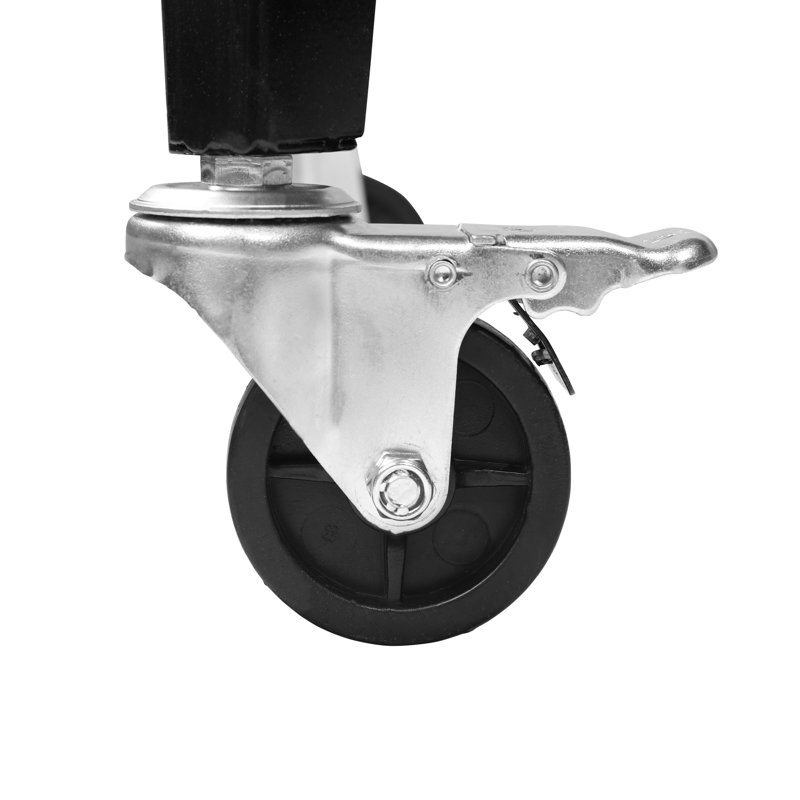 Glacière à roulettes 80 qt., Noir