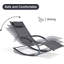 Fauteuil inclinable zéro gravité avec coussins-1268388270