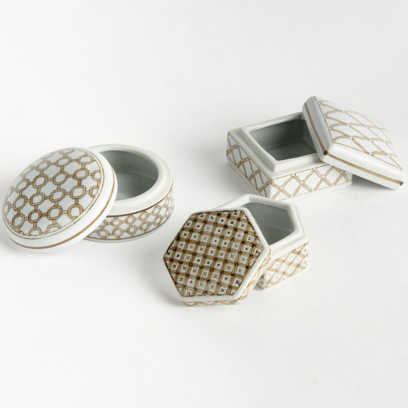 Antoine LIDDED BOXES ST/3