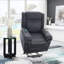 Fauteuil inclinable électrique en microfibre Domana