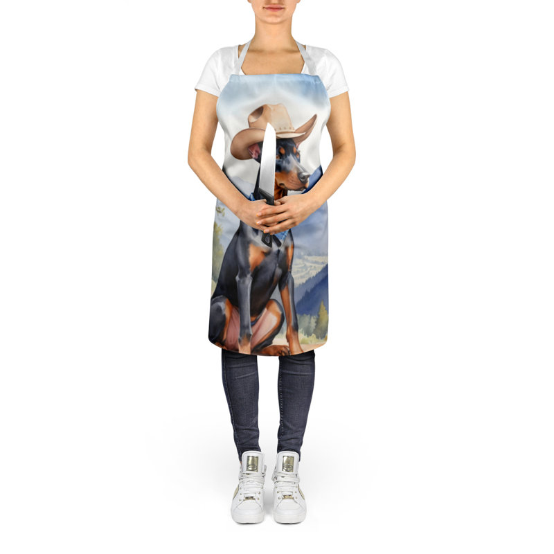 No Pattern Bib Apron