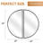 Arched Metal Wall Mirror for Bathroom, Decor, Living Room-909602352-909602359