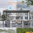 Outdoor Pergola with 0-90 degree Adjustable Roof, Aluminum Steel Louvered Pergola with Drainage System, Patio Gazebo for Patio, Deck, Porch-122500652