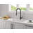 Single Handle Pull-Down Kitchen Faucet With Spring Spout-112686023