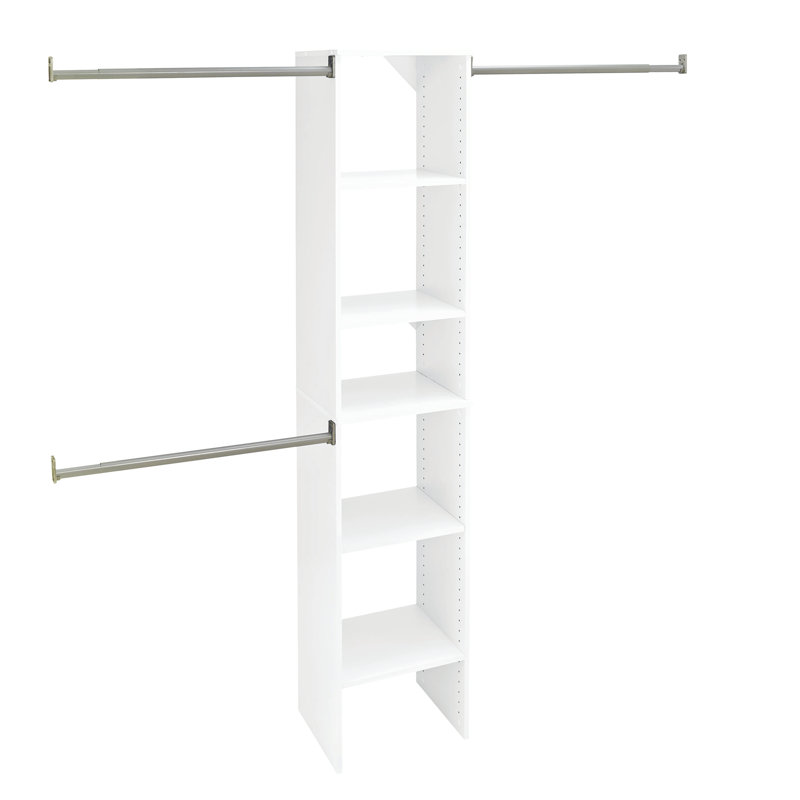 SuiteSymphony Closet System, Pure White, 12.5" W
