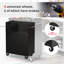 68cm W 5-Drawer Steel Bottom Rollaway Chest with Wheels