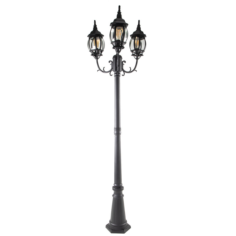 Lampadaire à 3 têtes Dafnoula