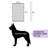 Multi-sized Metal Dog Exercise Pen Panels with 2 Doors-111046304-111046305