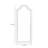 Arch Manufactured Wood Full Length Mirrors-1169723694