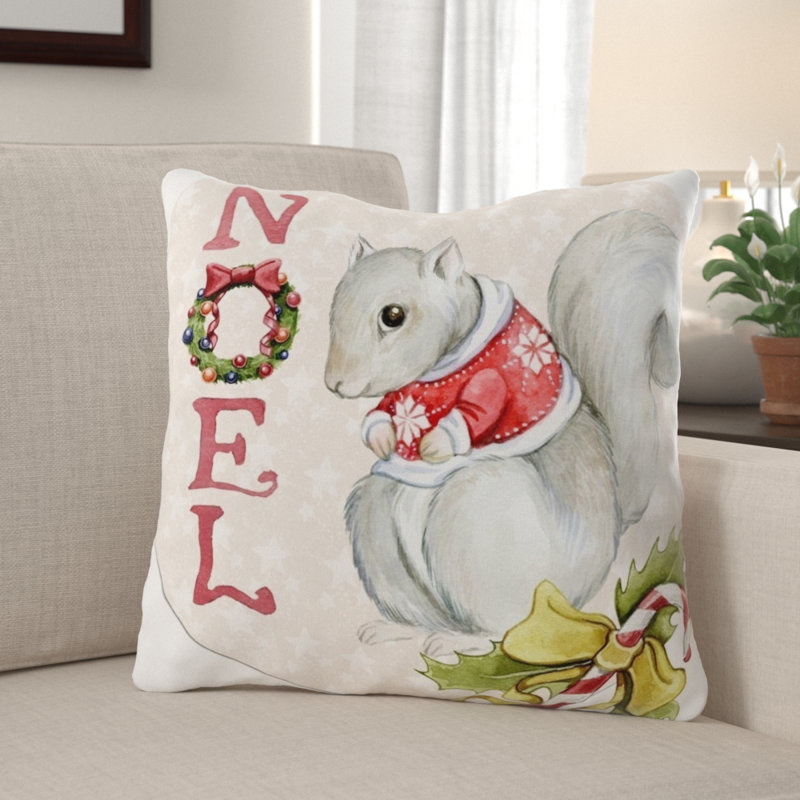 Coussin noel Ostler, Microsuède, Intérieur