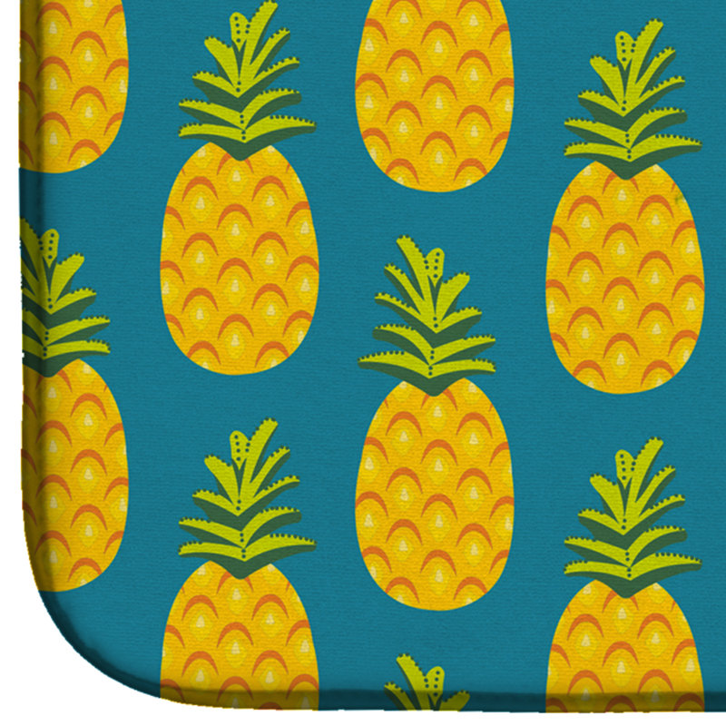 Drying Mat, Yellow/Teal