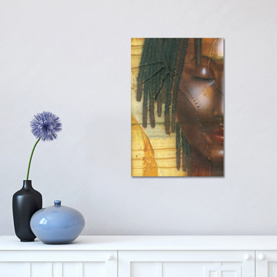Cindy 1 Piece Wrapped Canvas Painting
