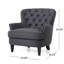 Fauteuil club + repose-pieds
