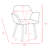 27.5" W Polyester Armchair