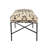 Branford Handmade Jute Bench with Metal Legs