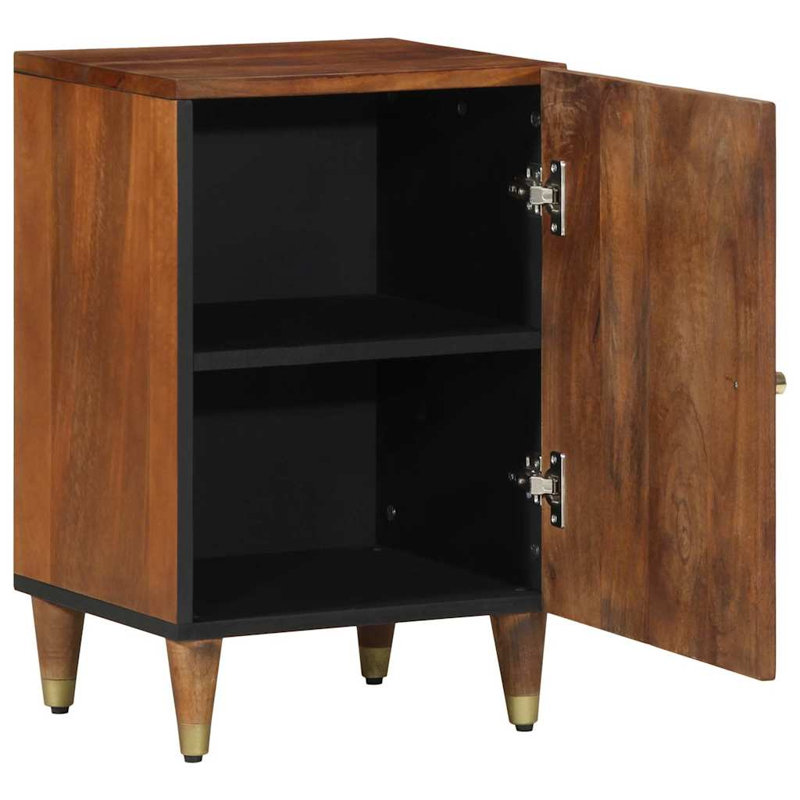 Bathroom Cabinet Brown 38 X 33.5 X 58 Cm Mango Wood