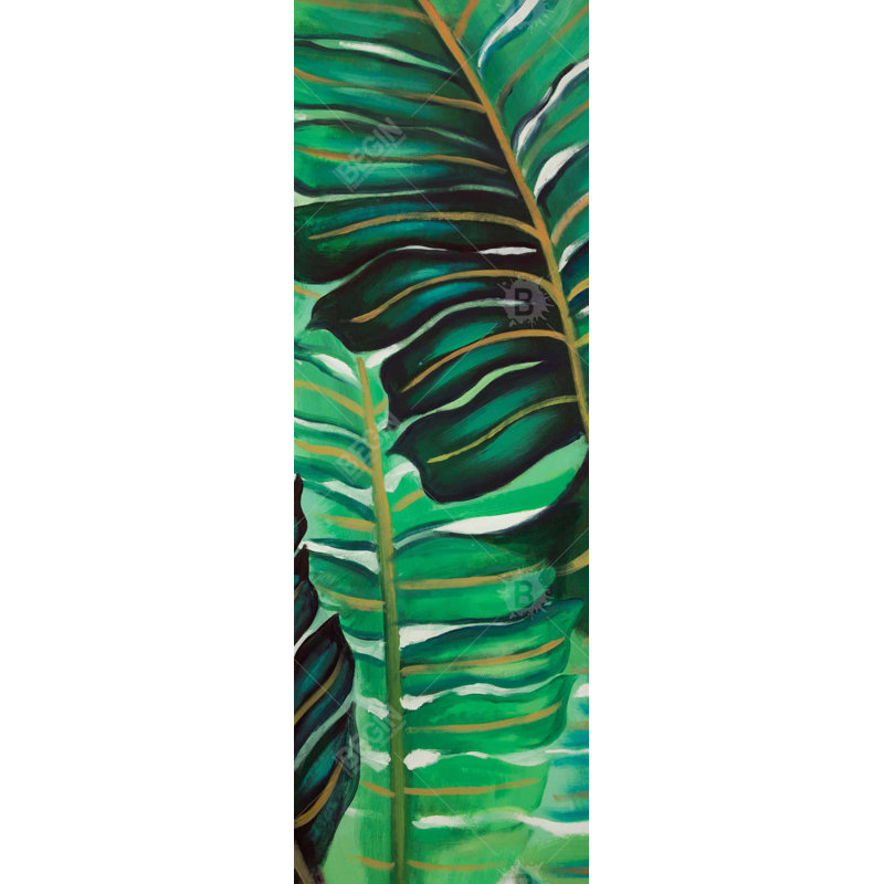 " Several Exotic Plant Leaves "