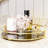 Gold Metal Decor Tray