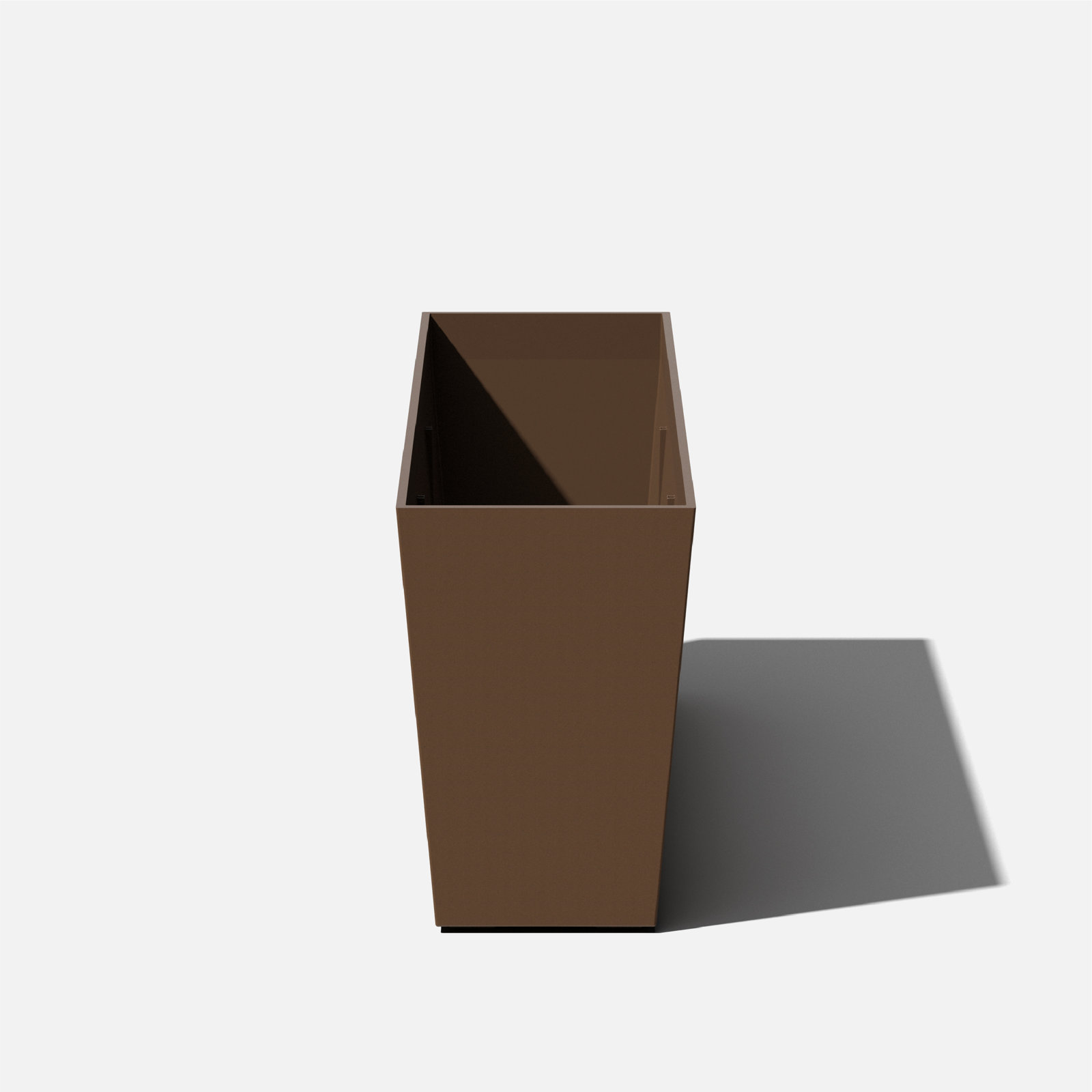 Pure Series Planter Box, Espresso, 19.75" H x 39.5" W x 12.5" D, 2