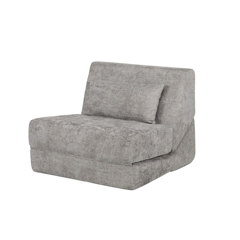 17 Stories Hugspacee Adjustable Reclining Floor Game Chair, Light Grey