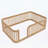 Wood Floor Bed with Fence,Ideal for Creative Play Spaces,Sturdy and Safe Design-1963669437-1963669432