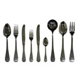 Diana Flatware Set - 39 Pieces - Gold
