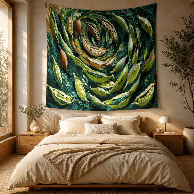 Tapisserie murale Fruit Moringa, 51 po x 60 po