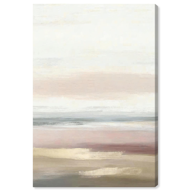 Toile rêveuse II, art abstrait bohème par Art Remedy, Toile tendue, H 15 po x l 10 po x P 1,5 po
