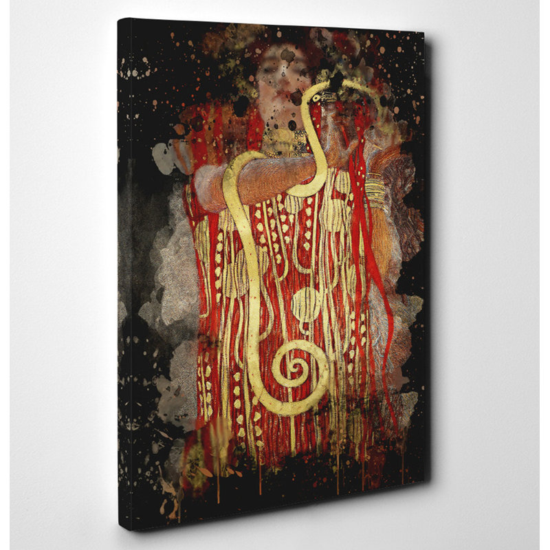 Gustav Klimt - Wrapped Canvas Print, 76cm H x 50cm W