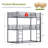 Metal Triple Bunk Bed