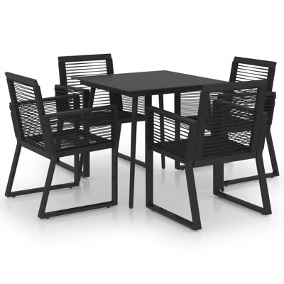 Azikiwe 4 - Person Patio Dining Set with