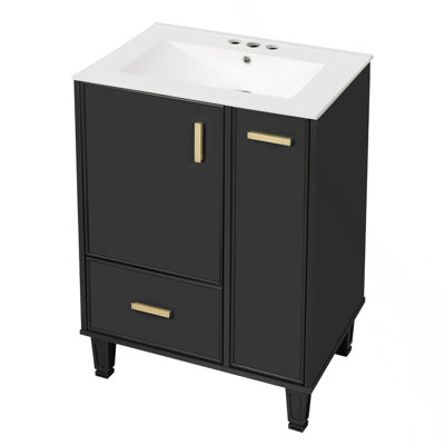 Bathroom Vanity With Sink And Ample Storage, Combining Style And Functionality For Your Bathroom.