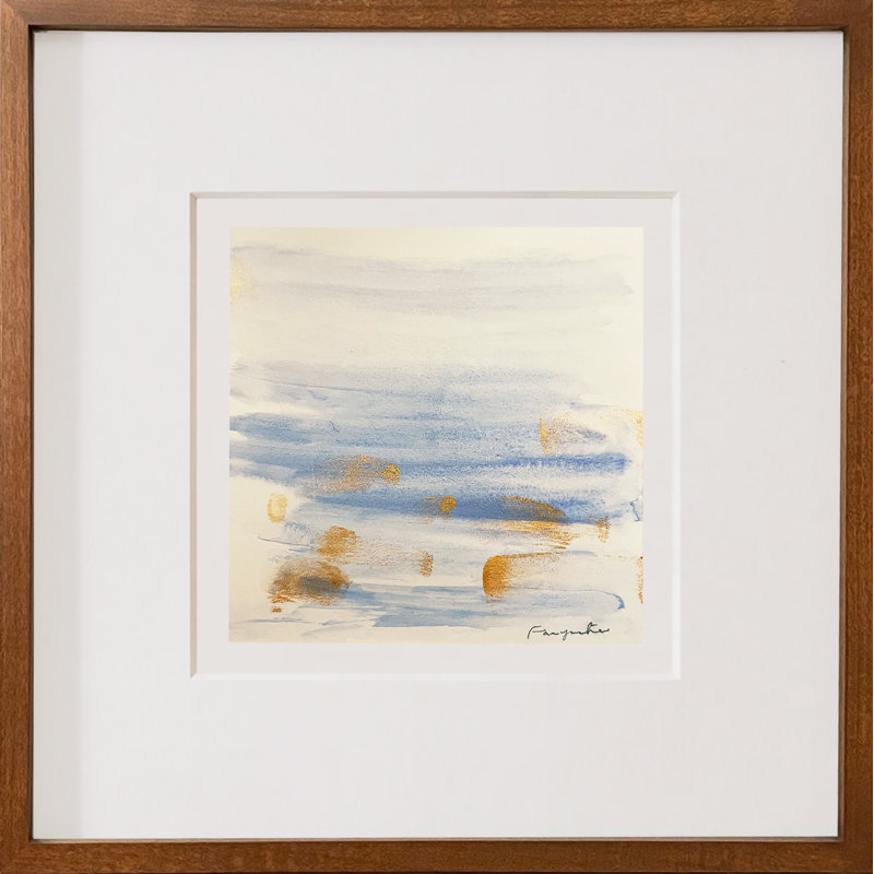 «Trace The Touch of Ocean No.6» par Fanyu Lin - impression d'un seul cadre