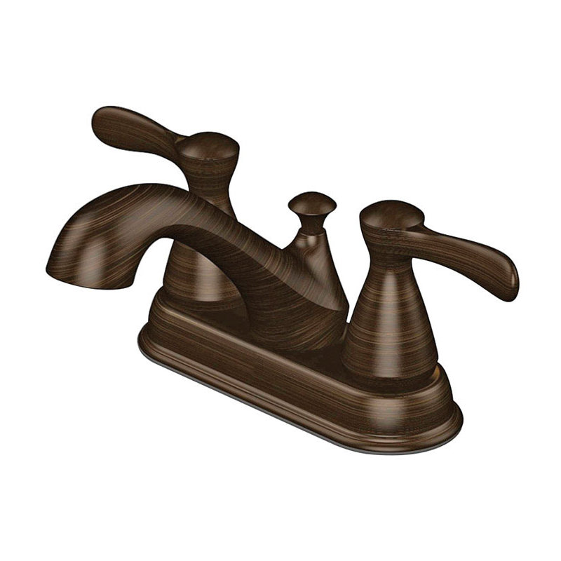 Centerset 2-handle Bathroom Faucet, Oil Rubbed Bronze