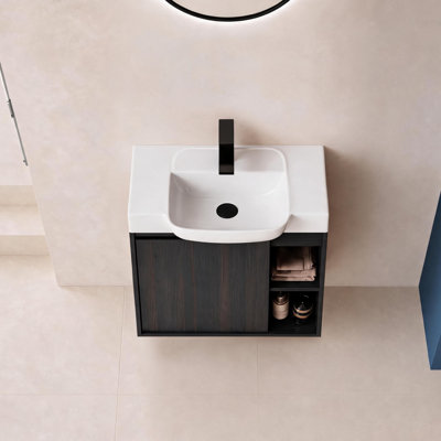 Meuble-lavabo flottant 24 po Slimbay