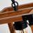 Pickar 1 - Light Rectangular Wood Pendant