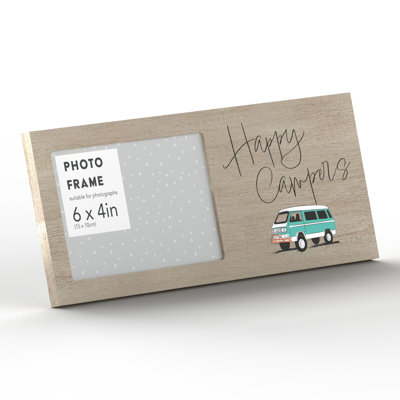 Tabb Blue and Brown Single Picture Frame