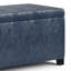 Repose-pieds rectangulaire avec rangement relevable Dover-1893107490