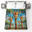 Ensemble de couvre-lit matelassé Group of Giraffes toutes tailles-126737400