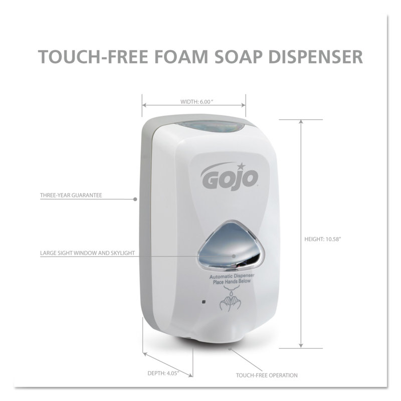 Distribution de savon en mousse automatique Touch-Free TFX™