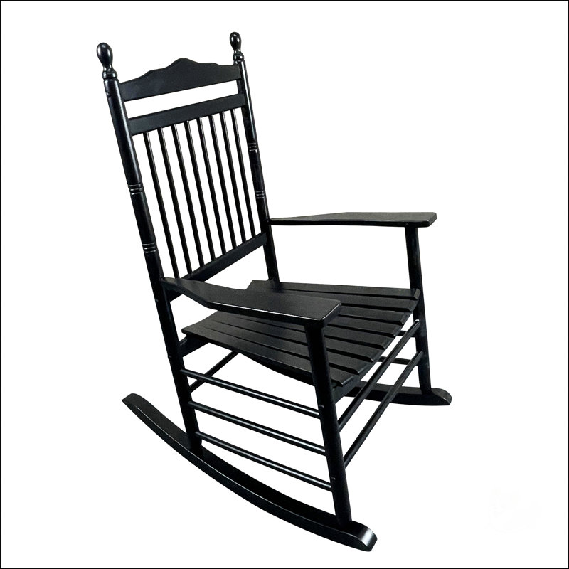Fauteuil à bascule Balcony Porche, Noir